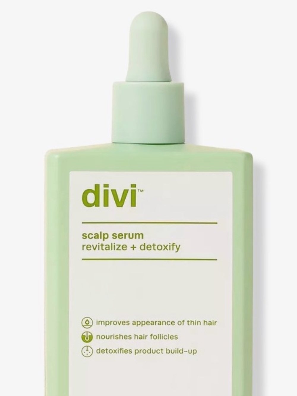 divi Scalp Serum - Revitalize + Detoxify (Mint Green)